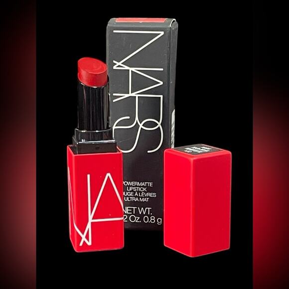 NARS Power Matte Lipstick Dragon Girl - Bold Red New Travel size - Picture 2 of 2